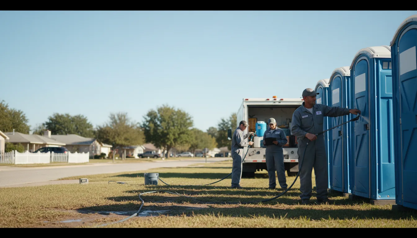 Long-Term Portable Toilet Rental in Haubstadt, IN near me